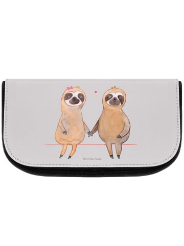 Mr. & Mrs. Panda NeZeichenssaire Faultier Pärchen ohne Spruch in Grau Pastell