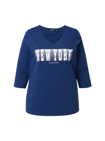 Ulla Popken Shirt in dunkelblau