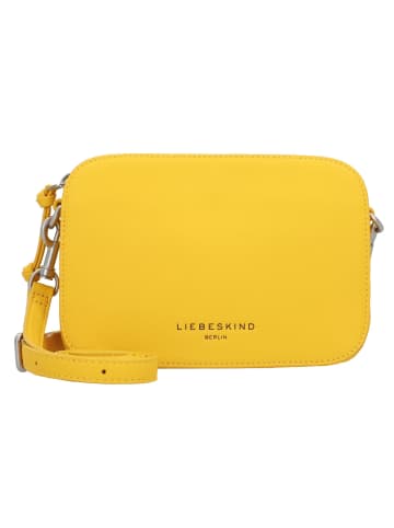 LIEBESKIND BERLIN Noos Umhängetasche Leder 20.5 cm in lemon