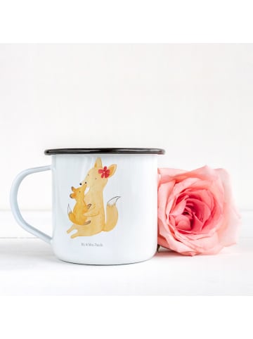 Mr. & Mrs. Panda Tasse Fuchs Mama ohne Spruch in Weiß