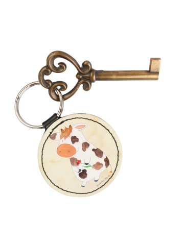 Mr. & Mrs. Panda Anhänger Kuh ohne Spruch in Vintage