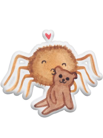 Mr. & Mrs. Panda Kuschelkissen Spinne Agathe Teddy ohne Spruch in Weiß