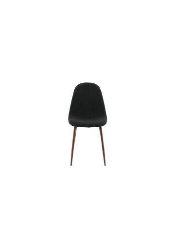 ebuy24 Esszimmerstuhl Polar Schwarz, Natur 2er Set
