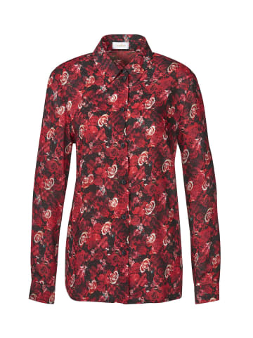 GOLDNER Druckbluse Elegante Bluse in trageangenehmer QualitÃ¤t in rot / schwarz / gemustert