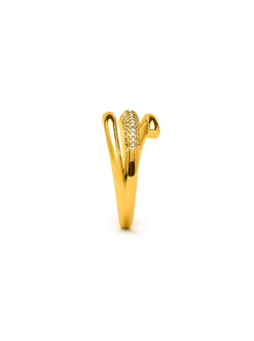 Luxenter Ring Jedrac mit 18 Karat  verstellbar Gelbgold-Jedrac gold