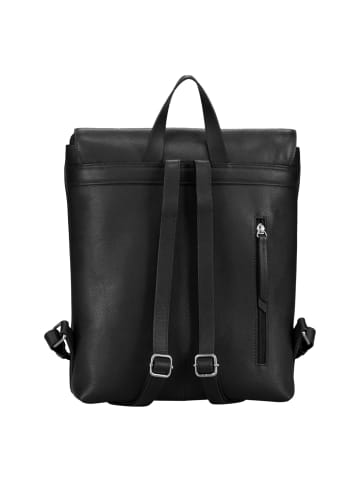 Jost Lysa Daypack Leder 39 cm Laptopfach in black