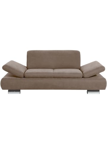others SOFA 2-Sitzer Kaye Bezug Veloursstoff Metallfuß verchromt / sahara