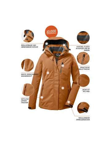 Killtec Outdoorjacke KOW 140 in Braun