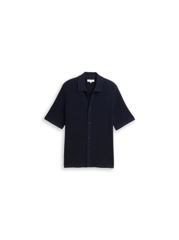 Tom Tailor Halbarmhemd in sky captain blue