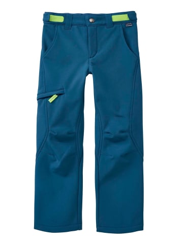 Softshellhose in petrol