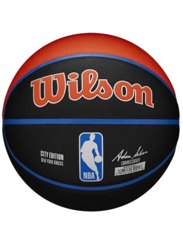 Wilson Wilson NBA Team City Collector New York Knicks Ball in Schwarz