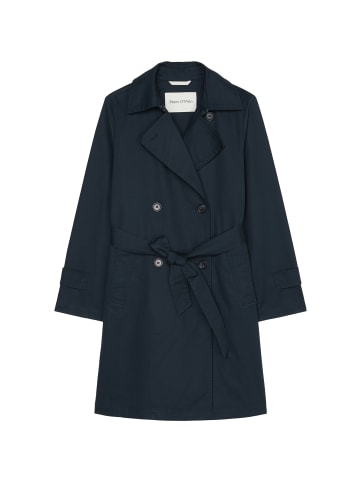 Marc O'Polo Kurzer Trenchcoat relaxed in deep blue sea