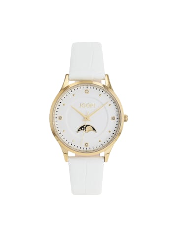 JOOP! Quarzuhr Leder, Edelstahl in Gold
