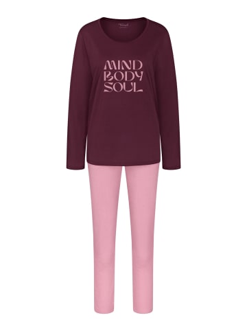 Triumph Pyjama Basic in VIOLET - DARK COMBINATION