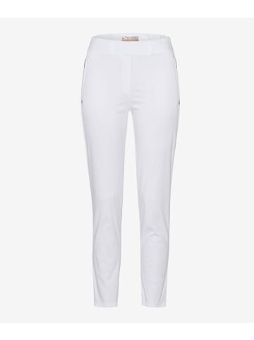 Raphaela by Brax Hose Style Lavina Zip in White