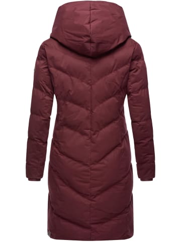 ragwear Steppmantel Natalka in Wine Red22