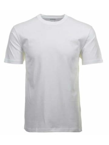 Ragman Rundhals T-Shirt für Herren in weiß