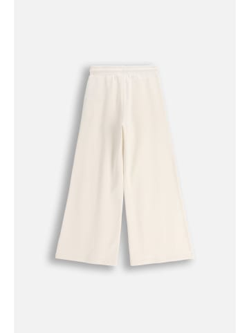 Coccodrillo Weite Bein Jogginghose in ecru