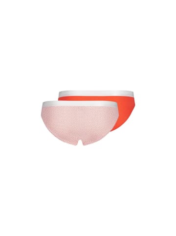 Skiny Slip 2er Pack in Rosa/Rot