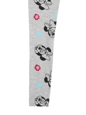 United Labels Disney Minnie Mouse Leggings Leggins Hose Mädchenhose Sporthose in grau