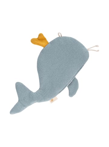 Sigikid Knistertuch Wal 7 senses in blau