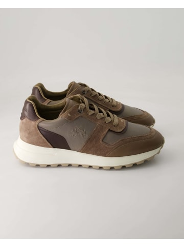 La Martina Sportliche Schnürschuhe in Beige