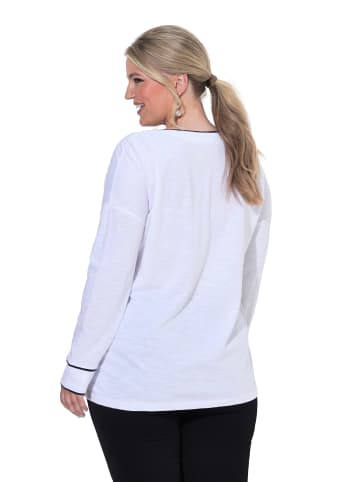 MIAMODA Shirt in schneeweiß