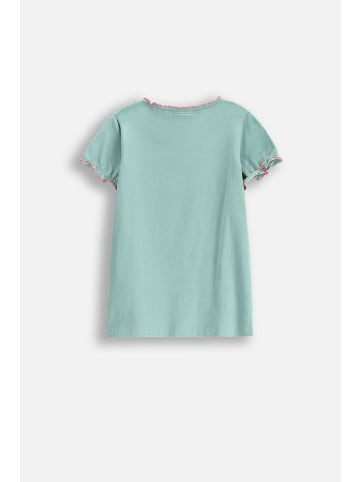 Coccodrillo T-Shirt mit kurzen Ärmeln in grün