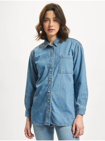 DENIM PROJECT Flannel Hemd in blue