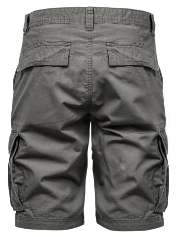Humy Bermuda Chino Shorts mit Cargo Design A&S in Dunkelgrau