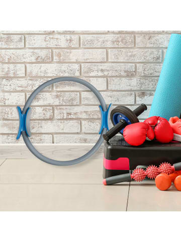 relaxdays 2 x Pilates Ring in Grau - Ø 38 cm