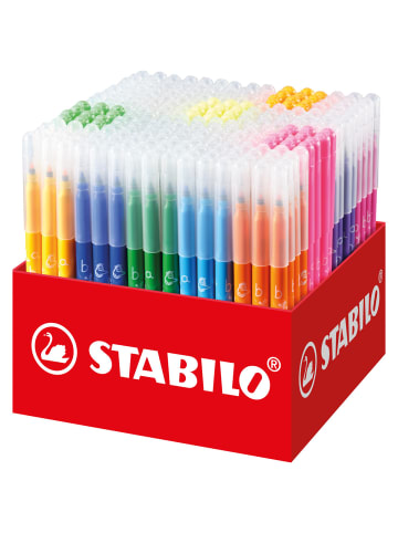 STABILO Fasermaler Trio A-Z XL Kartonbox Box XL 240 Stück/20 Farben