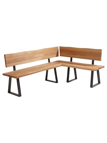 58 aufm Kessel ECKBANK Deana 201 x 151 x 87 Massivholz Wildeiche