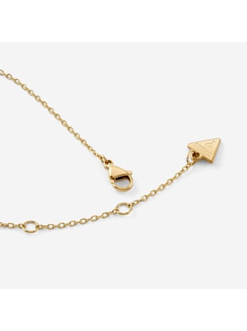 Guess Damen-Kette Pavé Herz Y Goldfarben