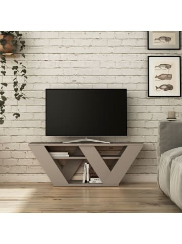 CALICOSY TV Möbel PIPRALLA in Mol - (W)110 x (H)40 x (L)30 cm