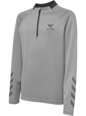 Hummel Halbreißverschluss Sweatshirt Raglanärmel Hmlgg12 Kinder in ALLOY
