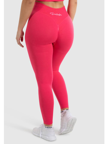SMILODOX Leggings Silvia Scrunch in Pink