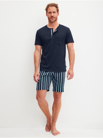 Calida Pyjama in saphir blue