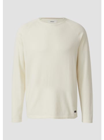 s.Oliver Strickpullover in 0305_wollweiß