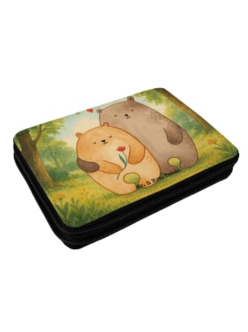 Mr. & Mrs. Panda Menschrmäppchen Bären Liebe Design ohne Spruch in Weiß