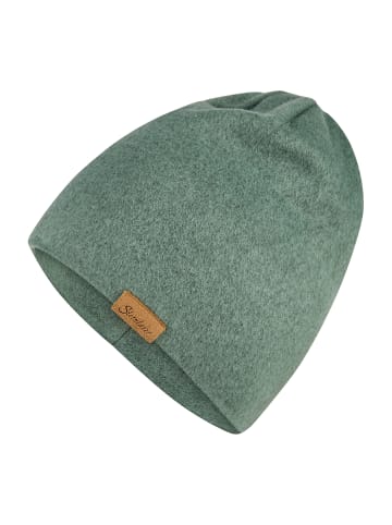 Sterntaler Beanie Melange in grün meliert