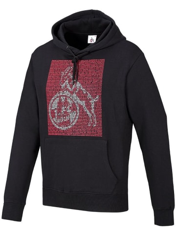 Fußballverein 1. FC Köln Hoodie "Hoodie Auf Dem Viertelchen" in Schwarz
