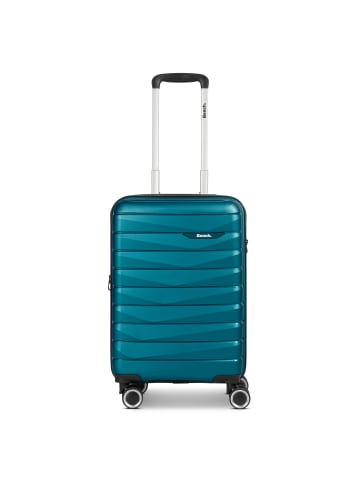 Bench Paris 4 Rollen Kabinentrolley S 55 cm mit Dehnfalte in arctic-petrol