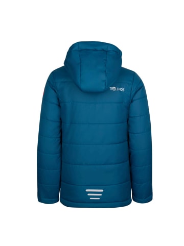 Trollkids Skijacke / Winterjacke "Hemsedal" in Petrolblau/Lime