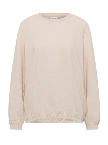 Cecil Langarmbluse in pearl beige