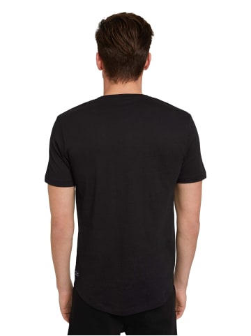 Tom Tailor 2-er Set Basic T-Shirt in Schwarz