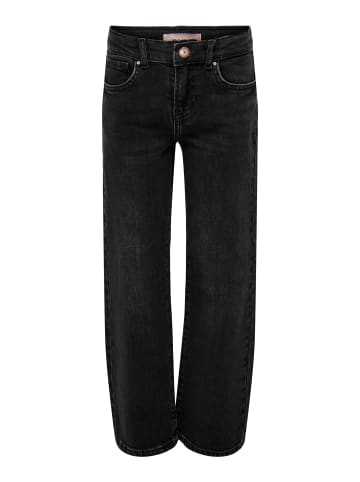 KIDS ONLY Wide Leg Jeans in washed black