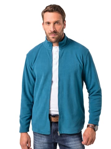 JP1880 Fleecejacke in lagunen grün