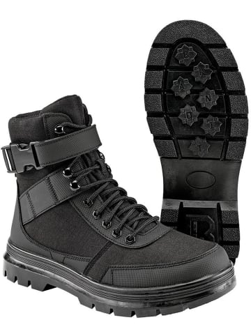 Brandit Stiefel "Tactical Boot Buckle 8 Eye" in Schwarz