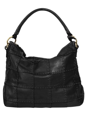 Samantha Look Shopper echt Leder in schwarz